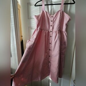 SHEIN Blush Pink Doll Dress